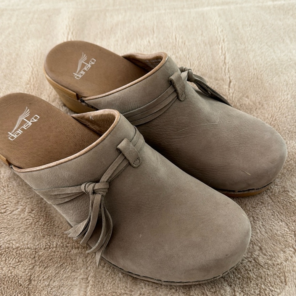 Dansko open back clogs